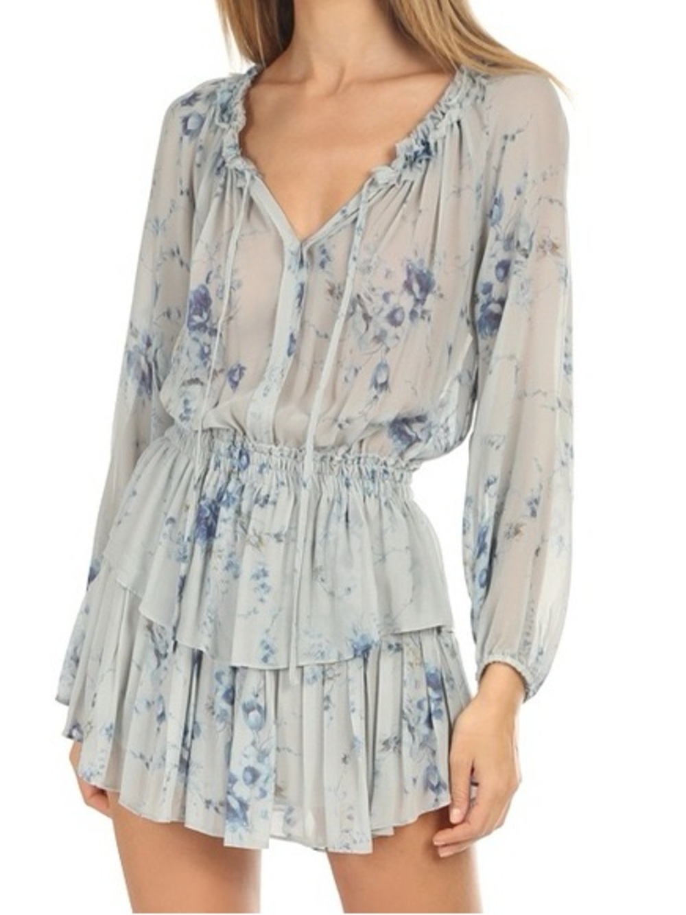 LoveShackFancy popover mini dress